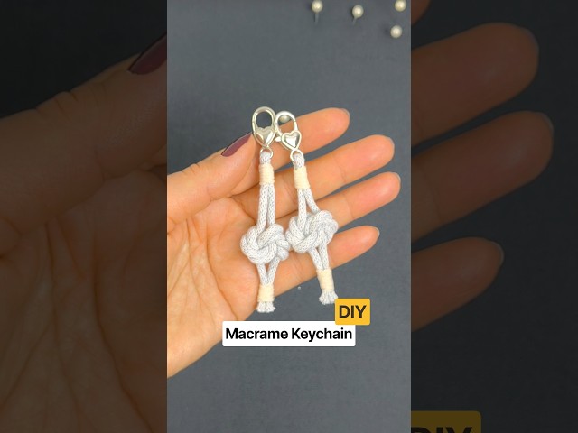 Macrame Keychain Tutorial