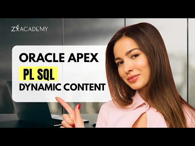 How to Use PL/SQL Dynamic Query in Oracle APEX | Step-by-Step Tutorial for Beginners