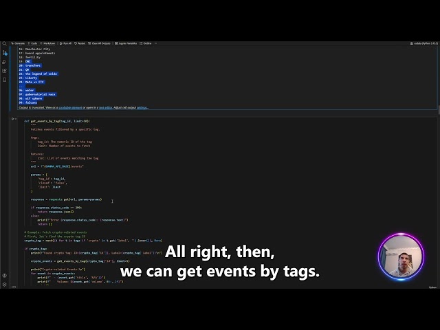 Getting to know the Polymarket API