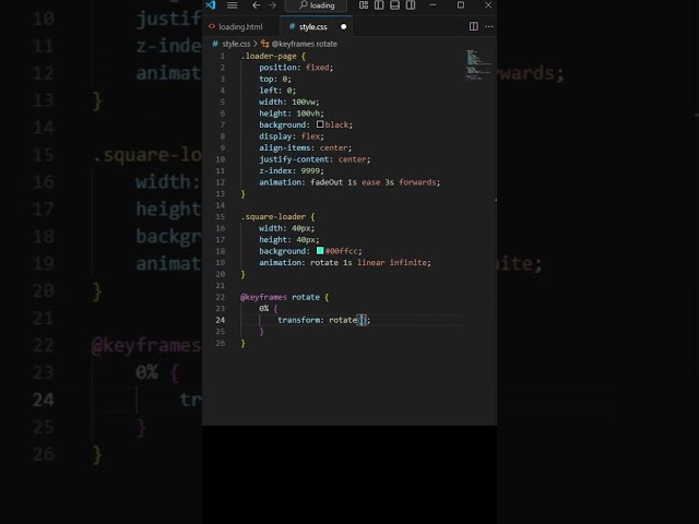 CSS Square Loader #CSSLoader #HTMLCSS #WebDesign #LoaderAnimation #UIUX #CSSAnimation #frontend