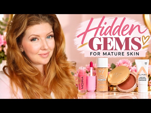 I Found the BEST Drugstore Makeup No One Talks About! | Mature Skin