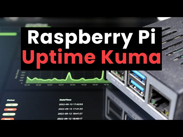 Raspberry Pi Uptime Monitor with Uptime Kuma