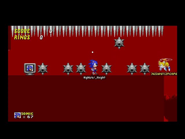 Classic Sonic Simulator V13.2 - Sky Chaze Zone [Kaizo] (By: Jazzaputyczmonme.)
