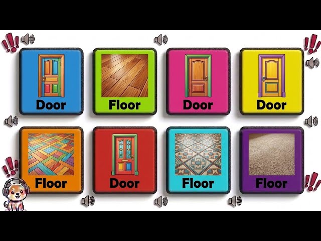 🚪 DOOR DOOR DOOR ➜ FLOOR FLOOR FLOOR 😱🔥 | SAY IT ON BEAT Challenge