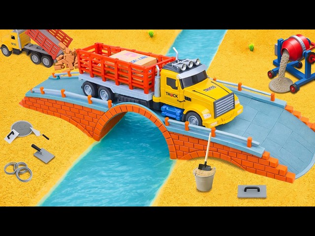 DIY Construction Science Project - Building a Strong Brick Bridge for Truck Transport