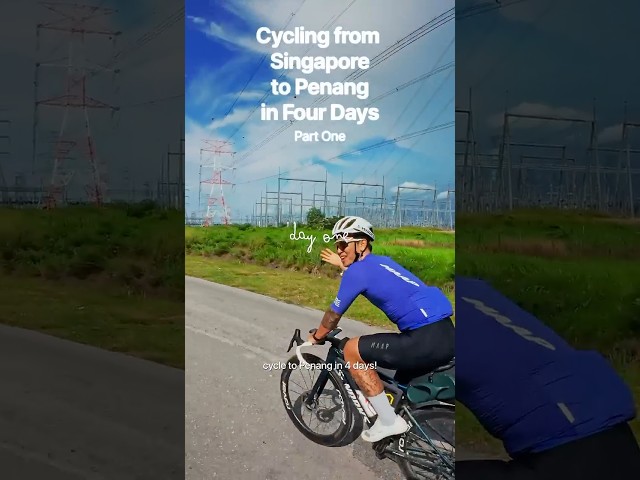 I tried cycling 860km in 4 days… #shorts #cycling