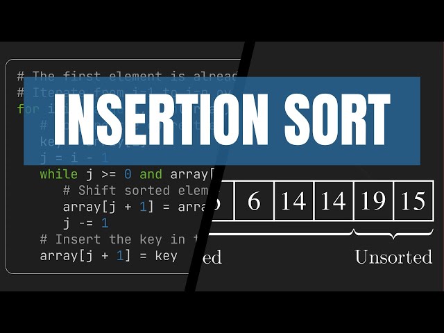 Insertion Sort Algorithm