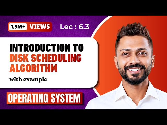 L-6.3: Disk Scheduling Algorithm | Operating System