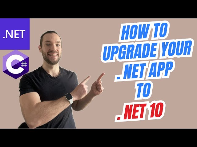 How to upgrade .NET application to .NET 10
