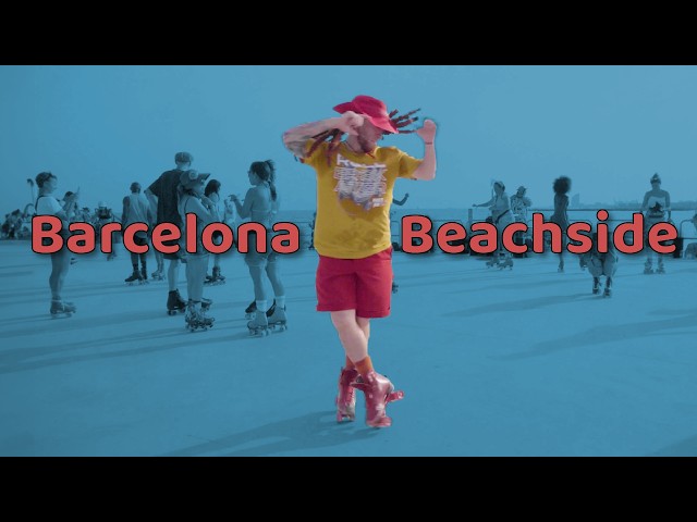 Roller Skating on the Beach! Skate Love Festival Vibes