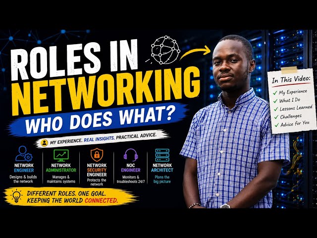 My Journey in Computer Networking | Roles, Experiences & Lessons Learned