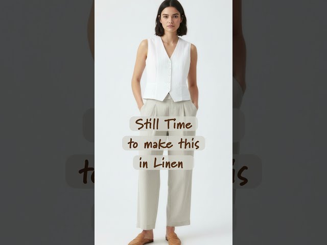 Still Time to Make this in Linen!