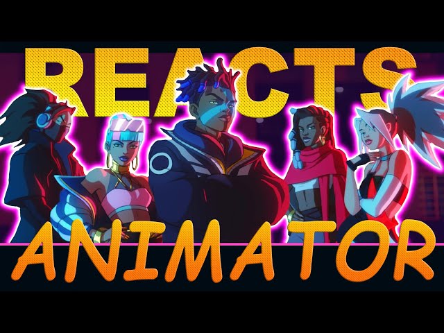 TRUE DAMAGE - GIANTS (Animator Reacts) - League of Legends