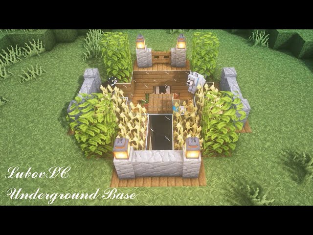 How to Build a Cozy Underground House  | Minecraft Tutorial 🏡 (#26)