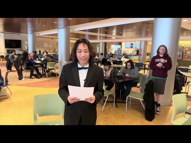 Singing All of Hamilton in a College Dining Hall