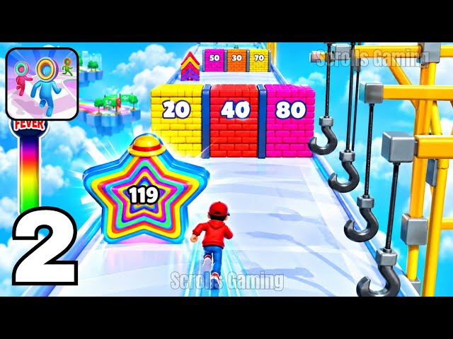 Layer Man 3D - Crazy Man Running - Gameplay Walkthrough Part 2 (Android, iOS)