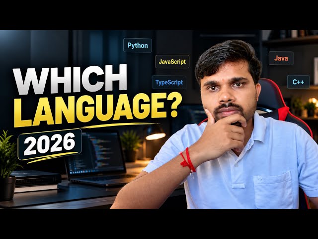 Which Programming Language Should You Learn in 2026? 🤔| My Honest Opinion