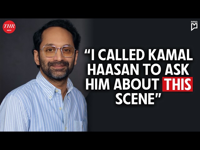 Fahadh Faasil on Maareesan, Kamal Haasan & His Barcelona Dream | Vishal Menon | InFocus | THR India