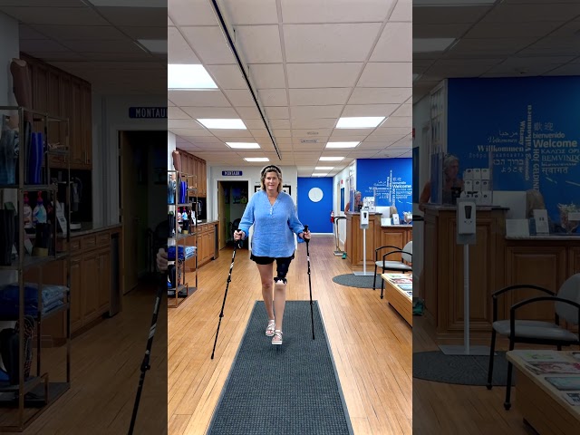 Rotationplasty Amputee Mara Shows Prosthetic Leg Progress