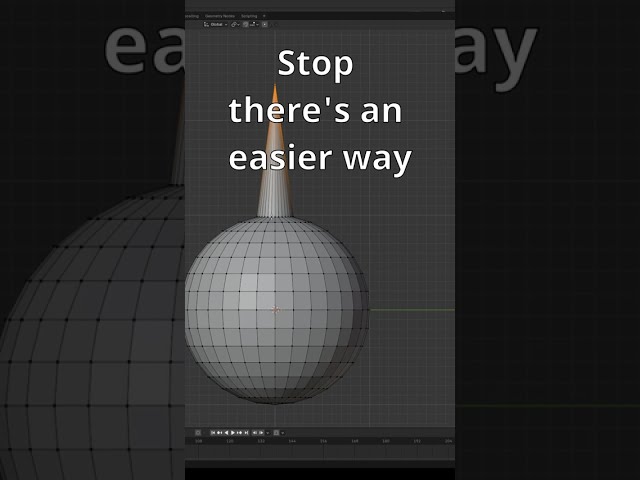 How to Use Proportional Editing in Blender #3d #shorts