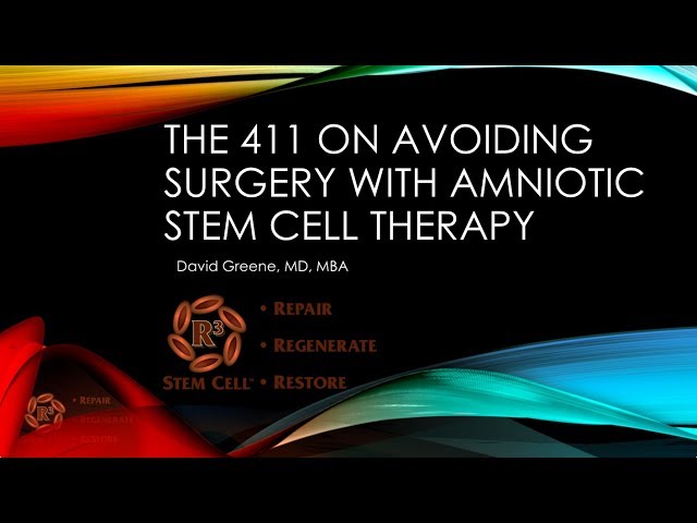 R3 Stem Cell Patient Webinar