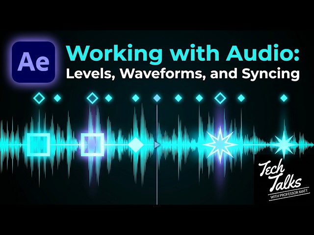 Working with Audio in After Effects: Waveforms, Markers & Syncing | ACP Exam Prep