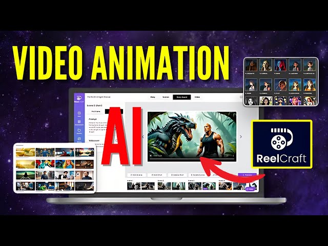 Create Animation Video With AI - ReelCraft AI