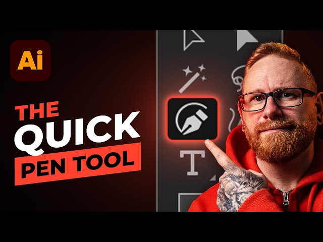 Illustrator's Quick Pen Tool is amazing!