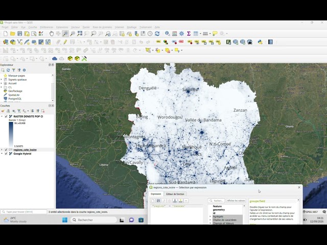 🎯 QGIS | Découper un Raster sur une Zone Précise avec une Couche Masque