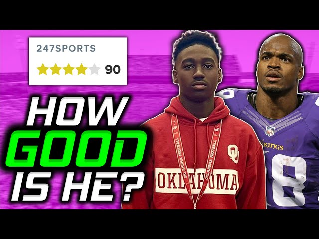 Adrian Peterson's YOUNGER BROTHER is the Next BIG THING (Nelson Peterson Jr.) | CFB Recruiting