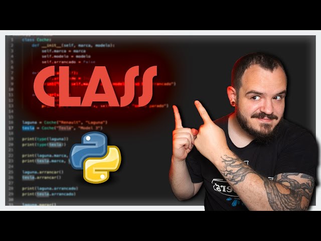 How to use CLASSES in PYTHON?