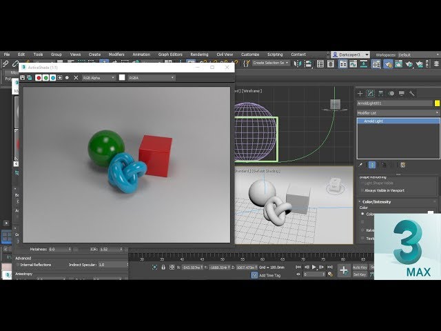 3DS Max Arnold Lighting Basics
