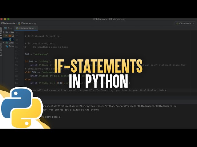 If Statements in Python