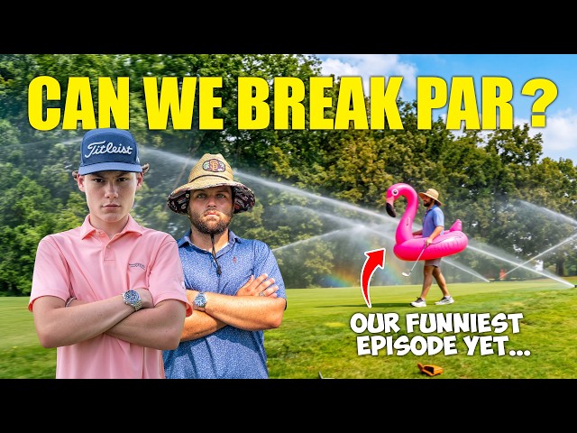 The FUNNIEST round of golf we've ever had... (HILARIOUS)