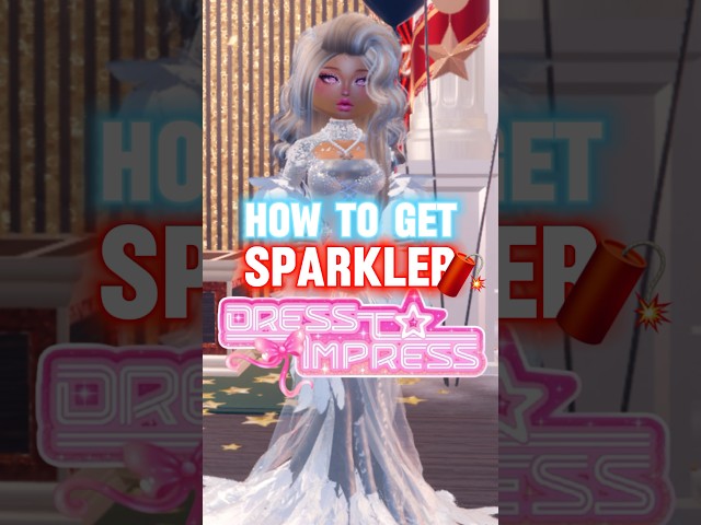 *NEW ITEM SPARKLER* in Dress To Impress?! 🤯⁉️ #roblox #shorts #dti #dresstoimpress