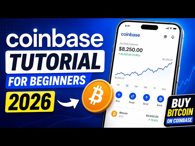 Coinbase Tutorial for Beginners 2026 | How to Buy Crypto on Coinbase Step-by-Step