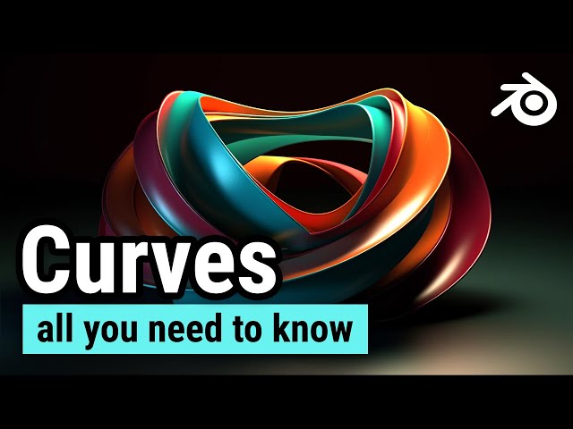Curves & Curve Modifier in Blender - Beginner Tutorial