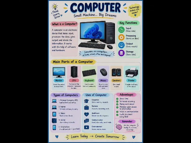 Computer basic knowledge 🖥️
