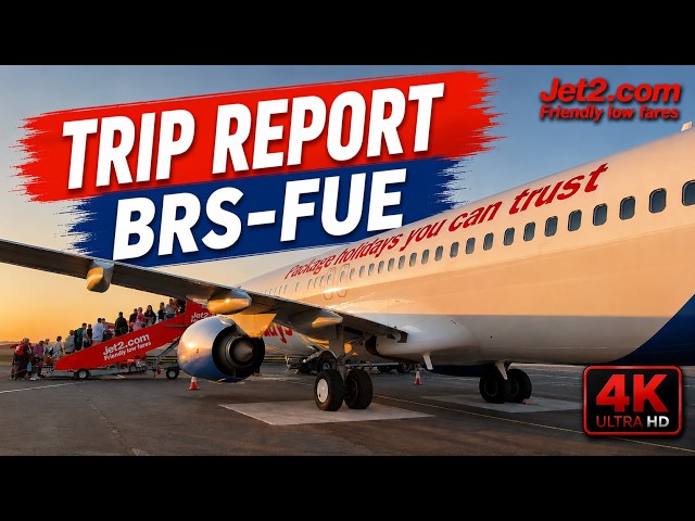 JET2 | TRIP REPORT | Morning Flight 🛬 | Bristol To Fuerteventura