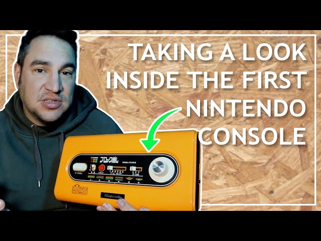 What Was The First Nintendo Console? CTG BK-6 AV Composite Mod Options