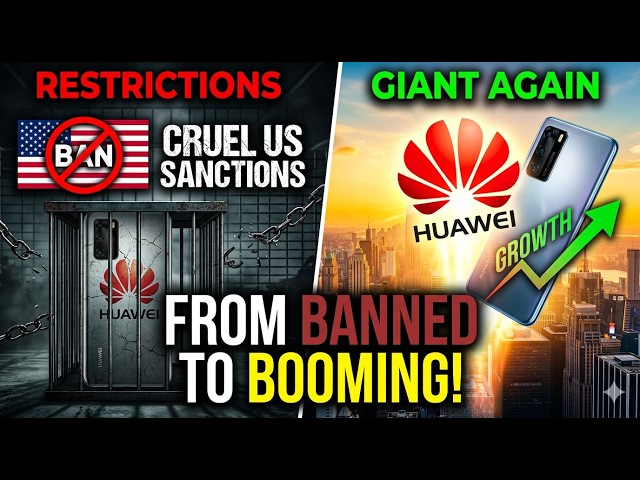 From Banned to Booming: Huawei's Comeback After US Sanctions