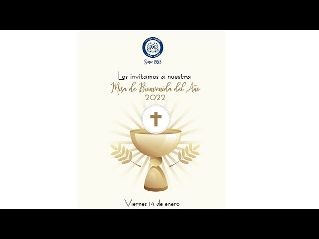 Eucaristía de Bienvenida al año 2022