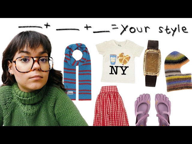 "finding your style" isn't hard. i made a formula for you.