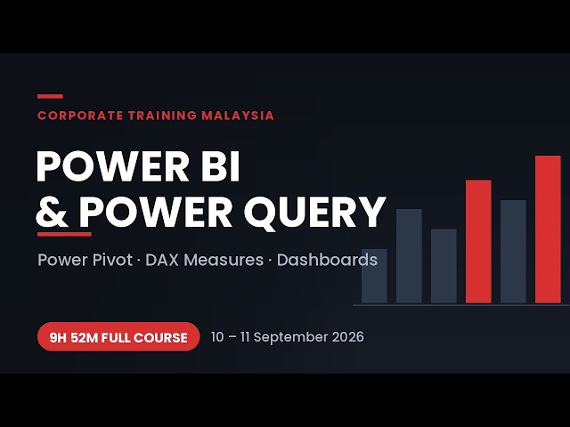 Power BI & Power Query Full Course - Power Pivot, DAX Measures & Dashboards (September 2026)