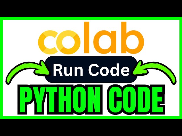 How To RUN PYTHON CODE In Google Colab (QUICK & EASY) 2026