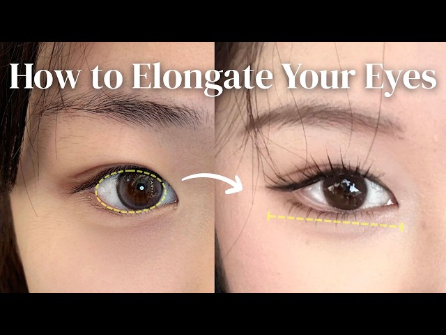 How to Make Round Eyes Look Longer | Applicable to All Eye Shapes!