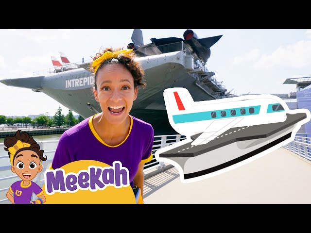 Meekah's Air and Sea Adventure | Vehicles | Educational Videos for Kids