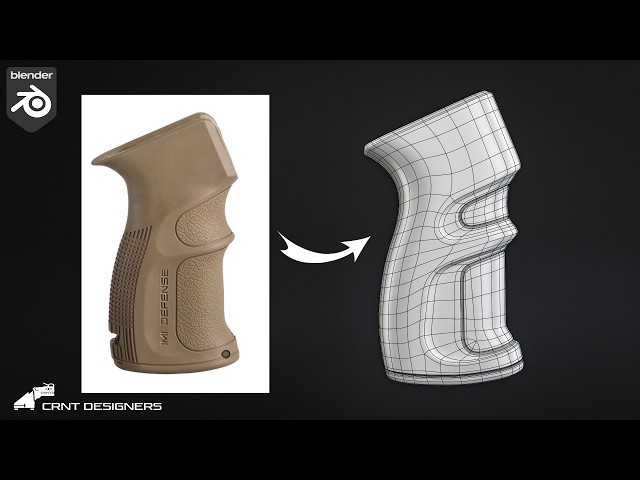 From Reference to Clean Topology Modeling in Blender