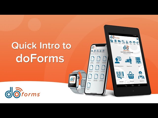 Mobile Forms | Quick Intro to doForms