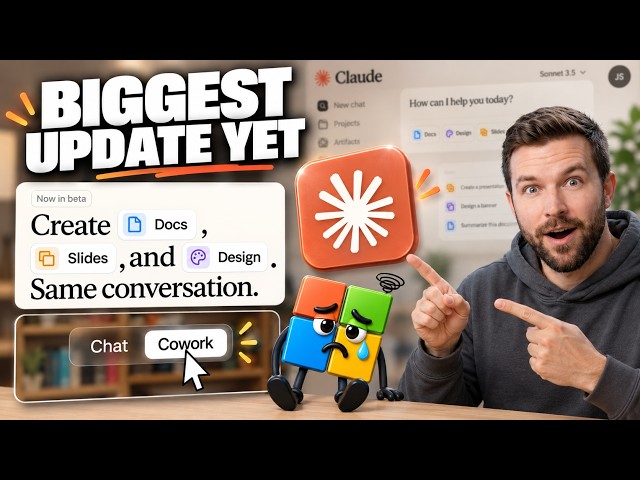 Claude Just Replaced Microsoft Office?! (Huge Update)